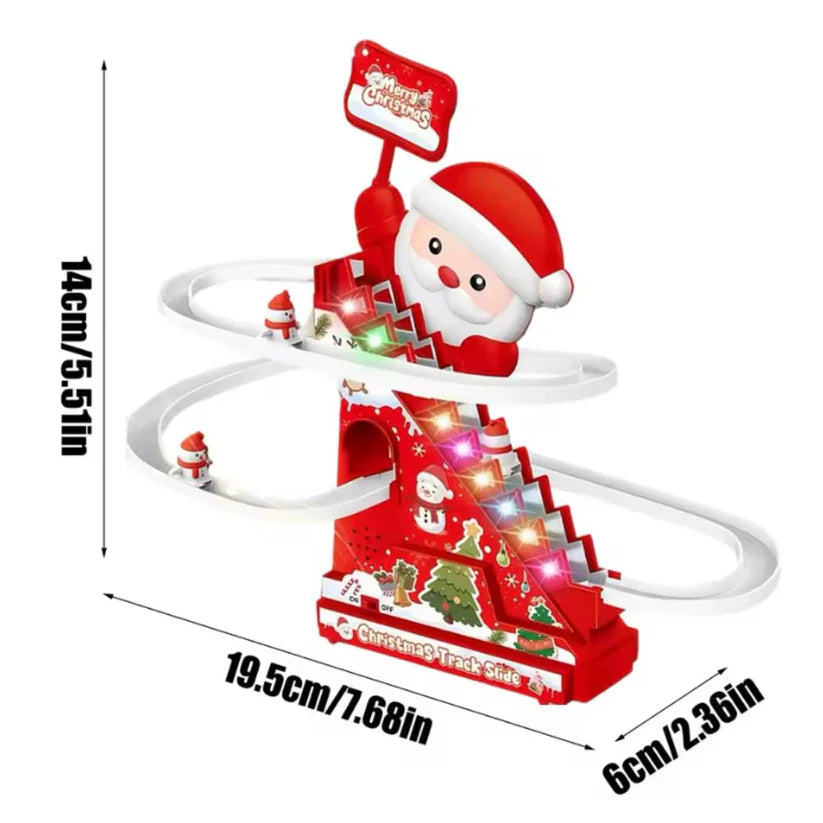 Ziemassvētku vecīša slidkalniņš – ātrums un jautrība vienā