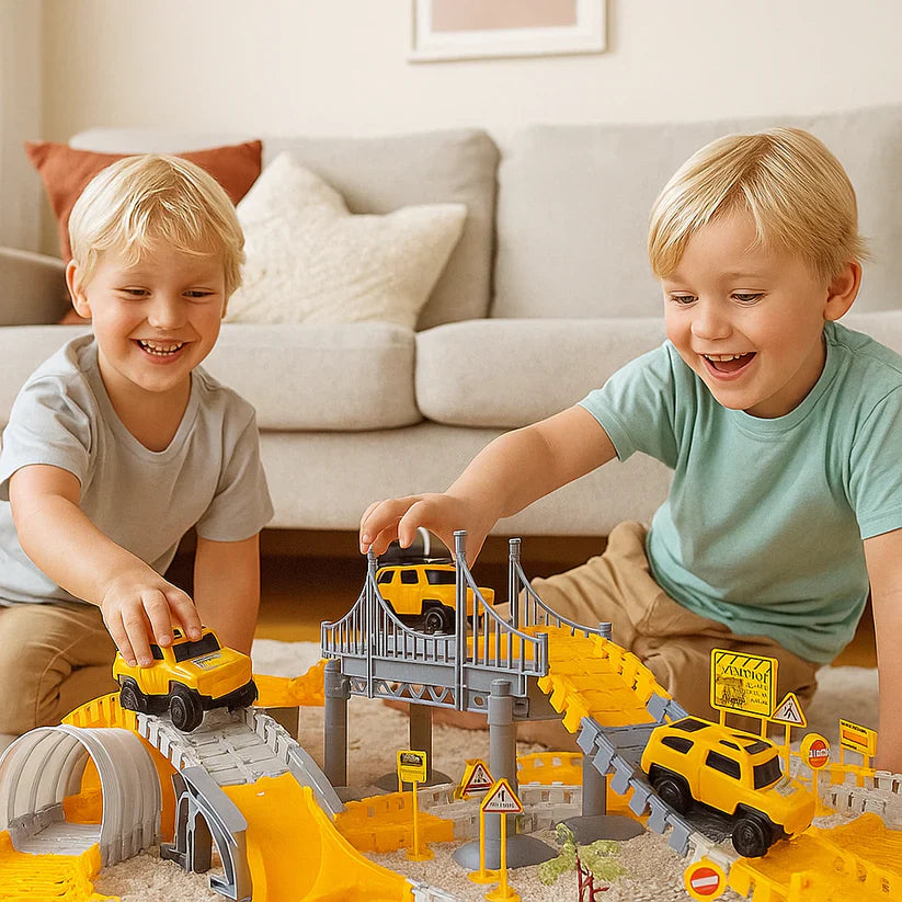 Piedzīvojumu sacīkšu trase ar automašīnām