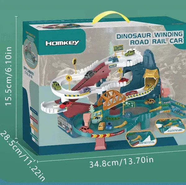 Dinozauru trases komplekts – radoša piedzīvojumu pasaule bērniem