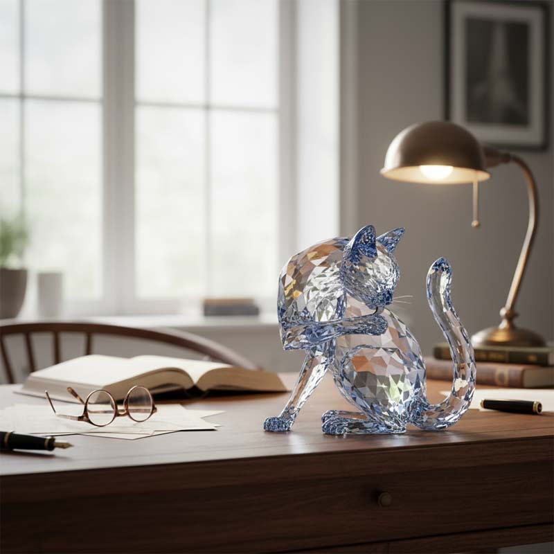 2025 – gada adventes kalendārs ar kristāla kaķiem