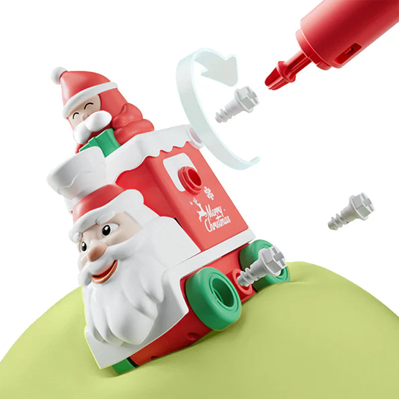 Transformējošais Ziemassvētku vilcieniņš – lieliska dāvana jebkuram bērnam