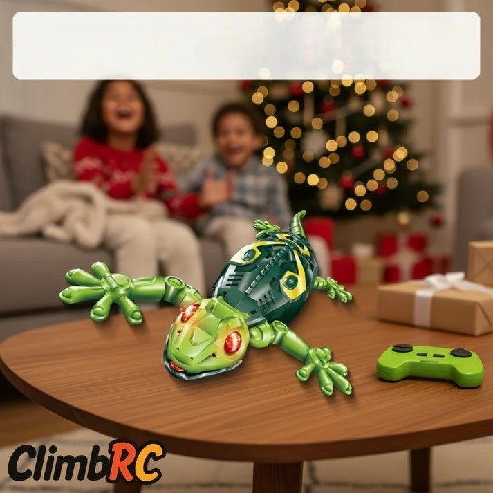 Pie sienām rāpojošs rotaļu gekons