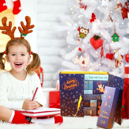 24 dienu Ziemassvētku adventes kalendārs