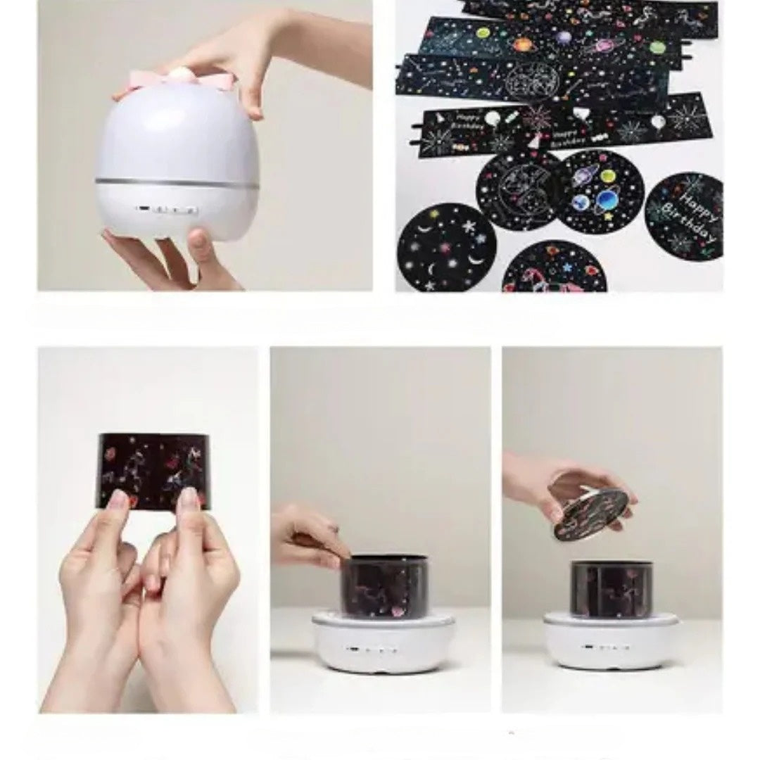 Zvaigžņu projektors – atslābinieties pirms miega