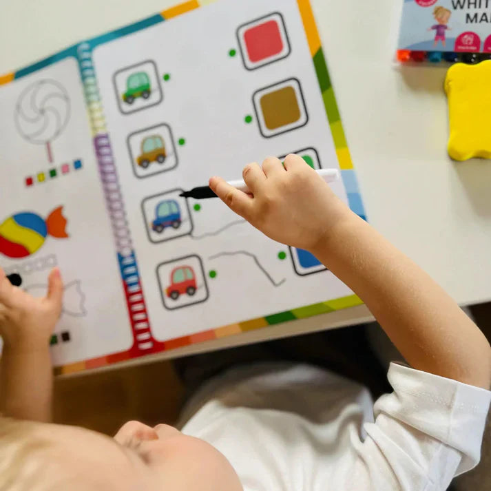 Rakstīšanas prasmju attīstīšanas burtnīca bērniem (64 lappuses)