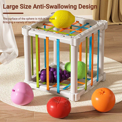 Formu šķirošanas kastīte bērnu motorikas un agrīnās attīstības veicināšanai