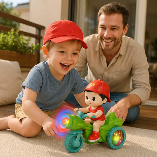 Spīdošā muzikālā bērnu triku rotaļlieta