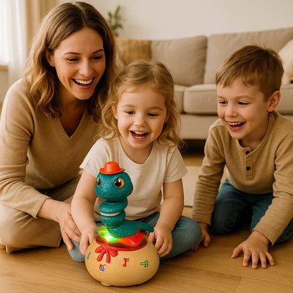 Šokējošā čūskiņa – interaktīva rotaļlieta bērniem