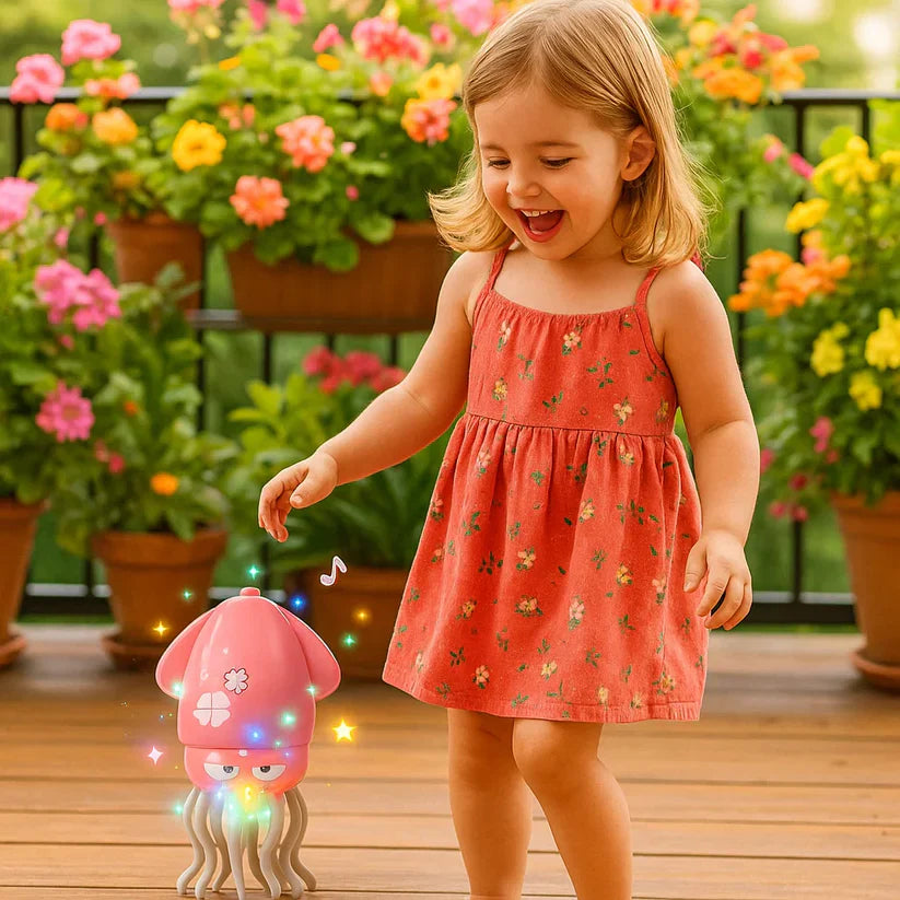 Šokējošais astoņkājis – bērnu rotaļlieta