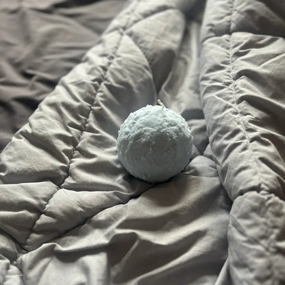 Dekoratīvā ziemas svece “Sniega pika”