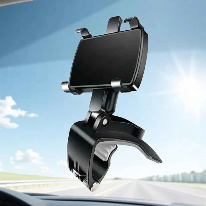 360° tālruņa turētājs – rotējošs statīvs ar izturīgu un kompaktu satvērienu