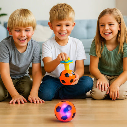 Spīdošais LED futbola spineri