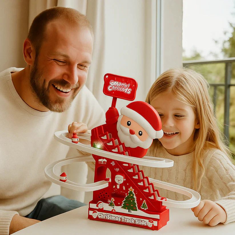 Ziemassvētku vecīša slidkalniņš – ātrums un jautrība vienā