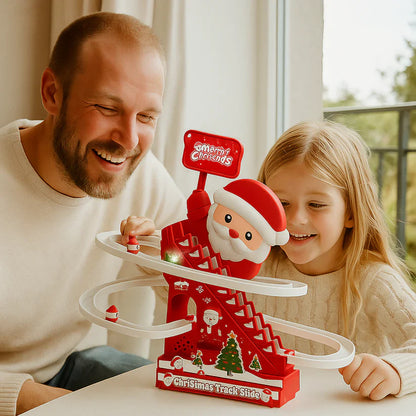 Ziemassvētku vecīša slidkalniņš – ātrums un jautrība vienā