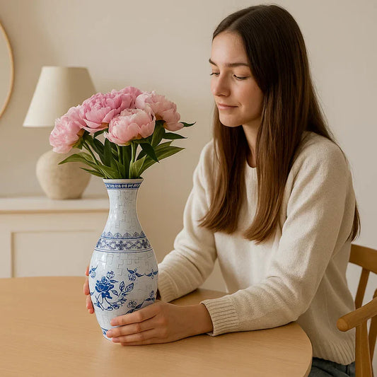 Eleganta 3D puzles vāze