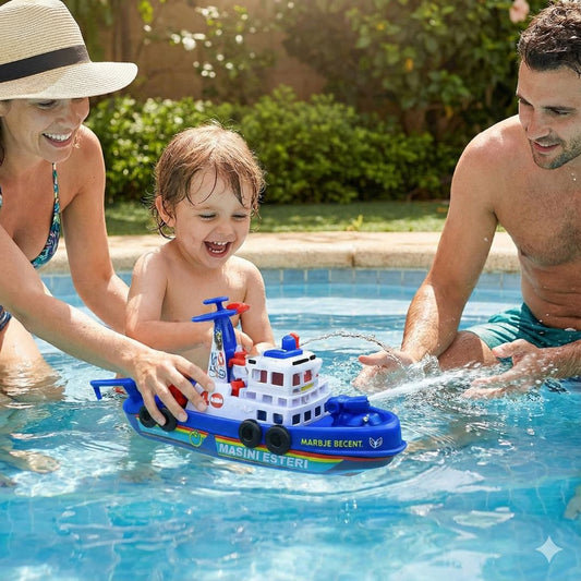 Ūdens Piedzīvojumu Laiva – Interaktīva Rotaļlieta Bērniem