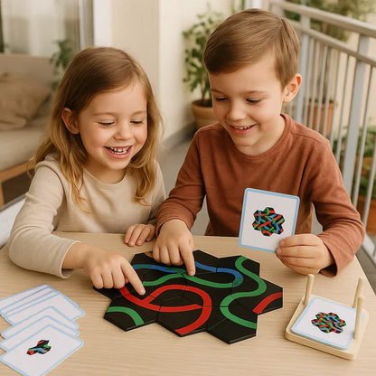 Ceļojumu meklēšanas izglītojošā spēle bērniem un visai ģimenei