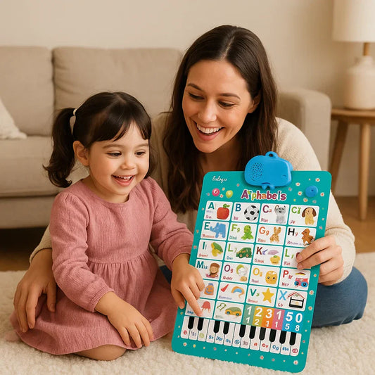 Runājošā alfabēta un mācību tāfele bērniem