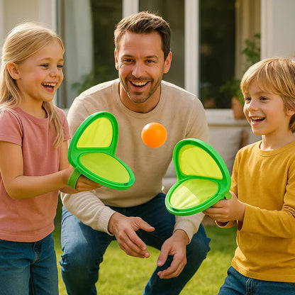 Aizraujoša bumbiņas ķeršanas spēle