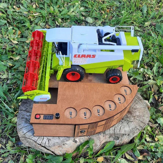 Green-Maxi automātiskais šotu dozators kombaina dizainā