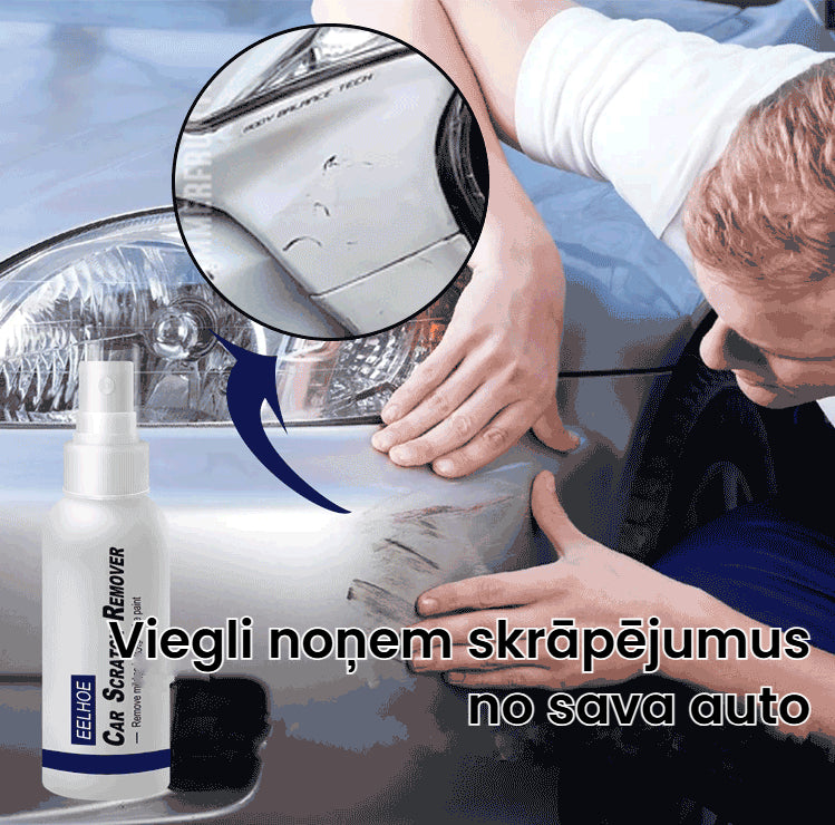 Auto skrāpējumu labošanas aerosols