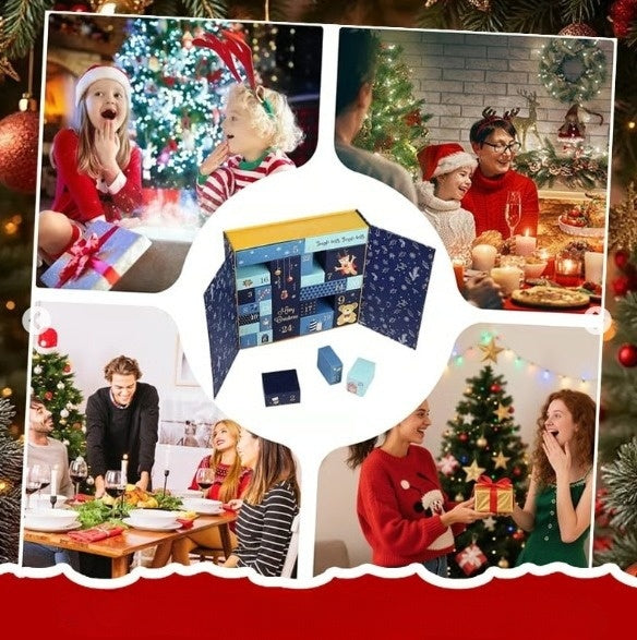 24 dienu Ziemassvētku adventes kalendārs