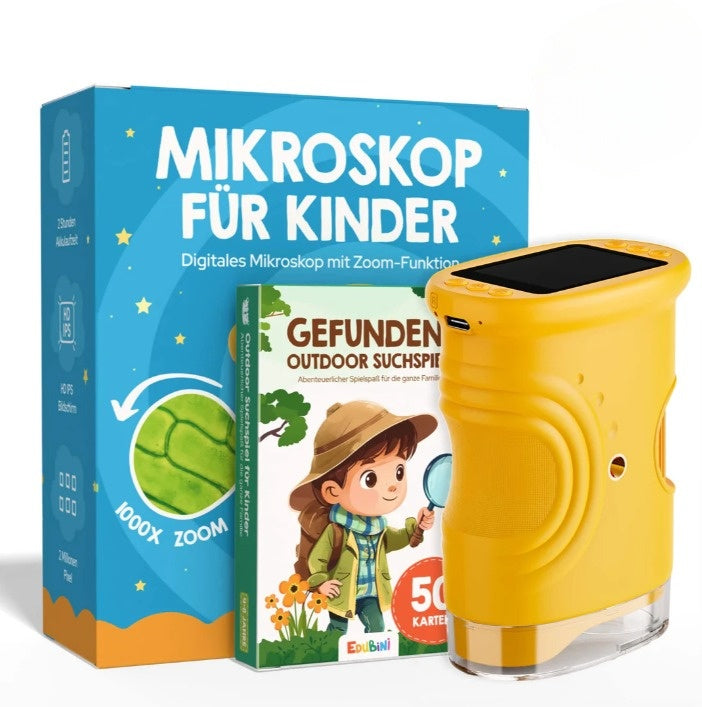 Bērnu digitālais izpētes mikroskops