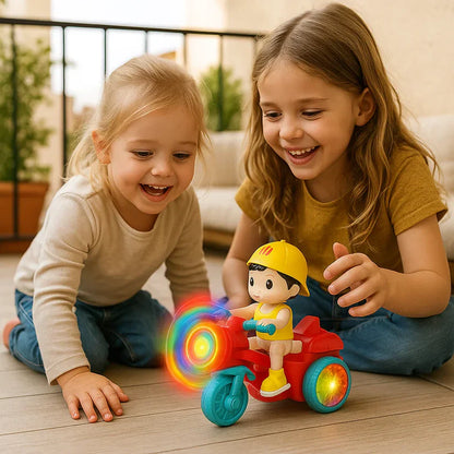 Spīdošā muzikālā bērnu triku rotaļlieta