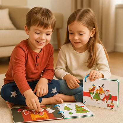 Izglītojoša Montessori Ziemassvētku stāstu grāmata