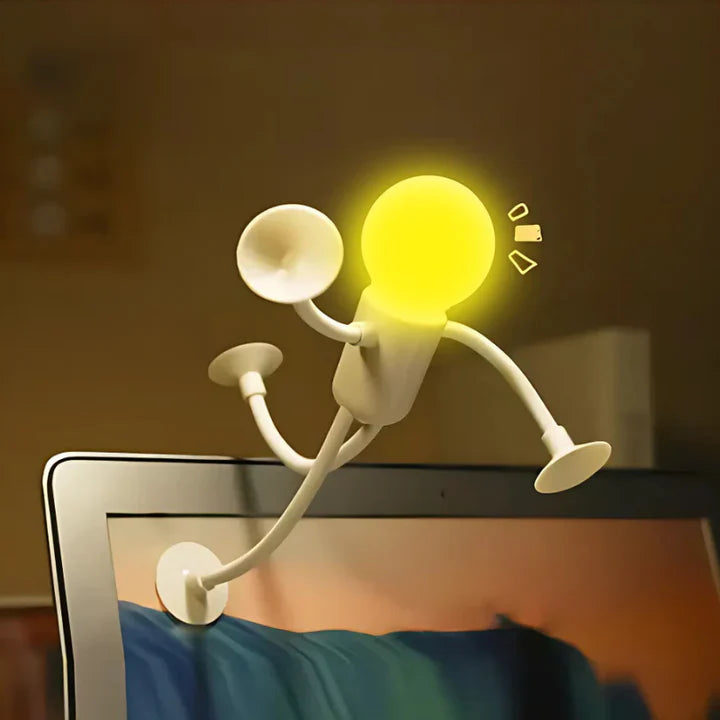 Elastīga figūriņas naktslampiņa