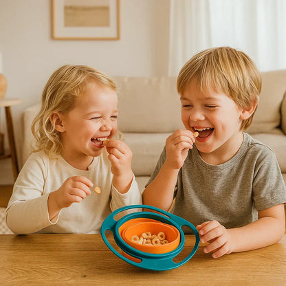 Neslīstoša bērnu bļodiņa – ēšana bez nekārtības