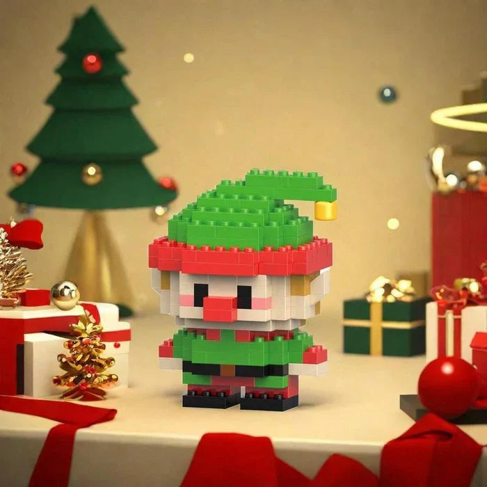 Ziemassvētku pikseļu figūriņu komplekti