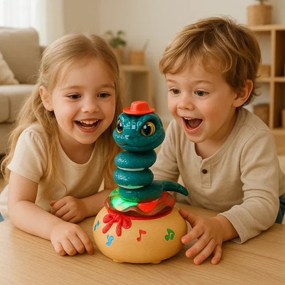 Šokējošā čūskiņa – interaktīva rotaļlieta bērniem