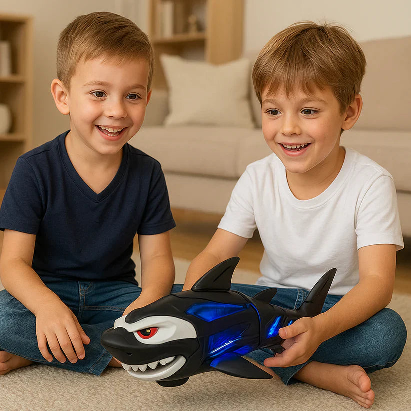 Spīdošs muzikālais ruksis – rotaļlieta bērniem