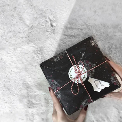 Dekoratīvā ziemas svece “Sniega pika”