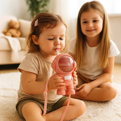 Astronauta ūdens pudele bērniem