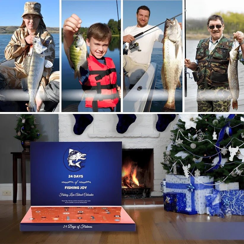 Zvejas adventes kalendārs – 24 dienu pārsteigumu kastīte
