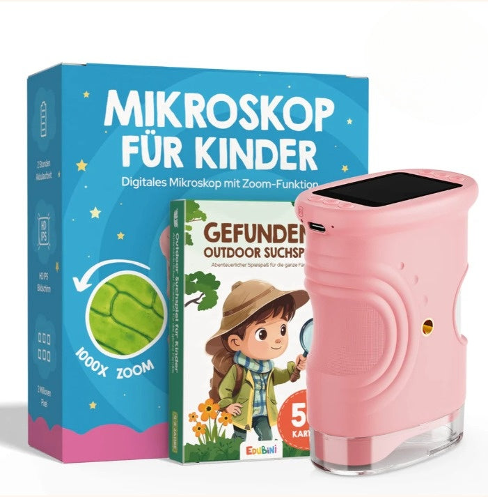 Bērnu digitālais izpētes mikroskops