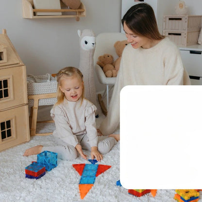 Magnētiskās būvēšanas plāksnītes bērniem – radošumam un prasmju attīstīšanai