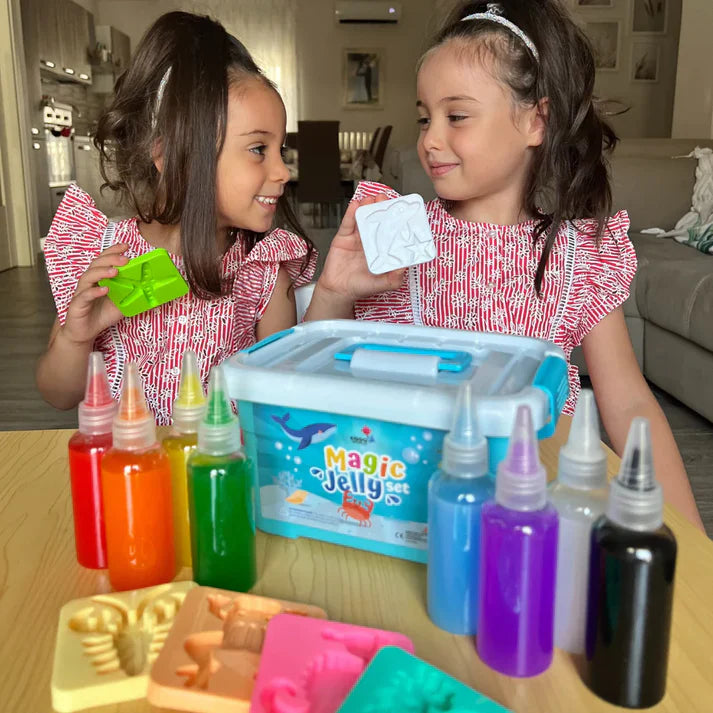 Burvju gels ūdens rūķīšu veidošanai – 4, 8 vai 12 krāsās