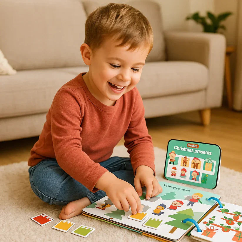 Izglītojoša Montessori Ziemassvētku stāstu grāmata