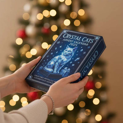 2025 – gada adventes kalendārs ar kristāla kaķiem