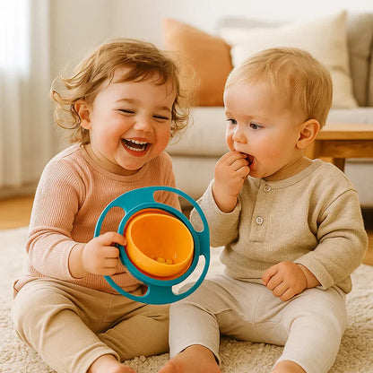 Neslīstoša bērnu bļodiņa – ēšana bez nekārtības