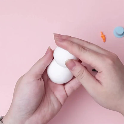 Bērnu Ziemassvētku radošais “Uztaisi pats” sniegavīra komplekts