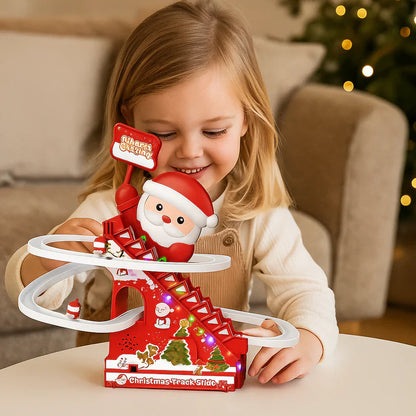 Ziemassvētku vecīša slidkalniņš – ātrums un jautrība vienā