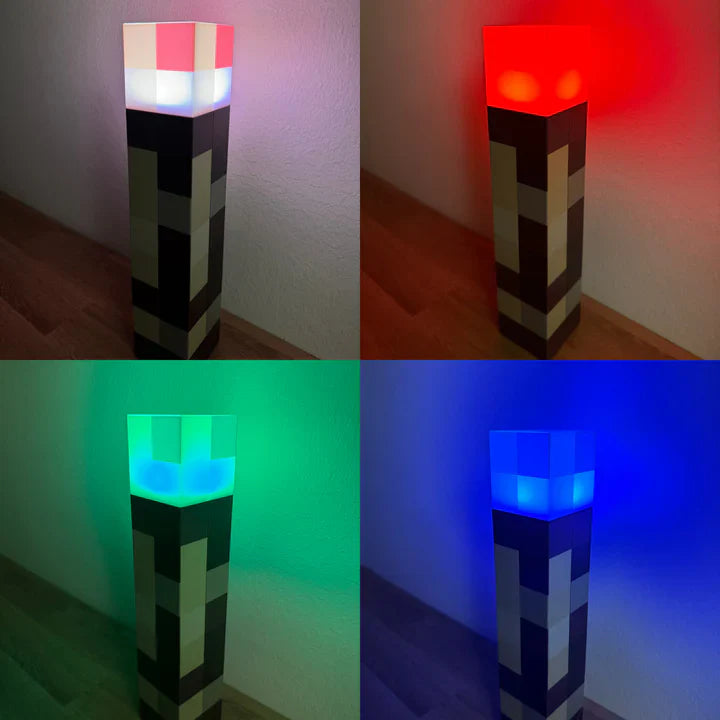 „Minecraft“ lampa – gaisma tieši no spēļu pasaules