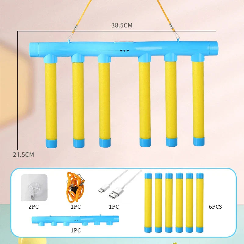 Krītošo kociņu spēle – refleksu attīstoša rotaļlieta bērniem