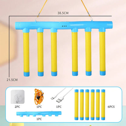 Krītošo kociņu spēle – refleksu attīstoša rotaļlieta bērniem