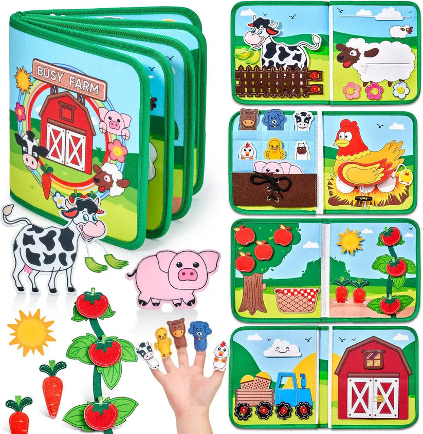 Attīstoša uzdevumu grāmatiņa – mācīšanās caur spēli