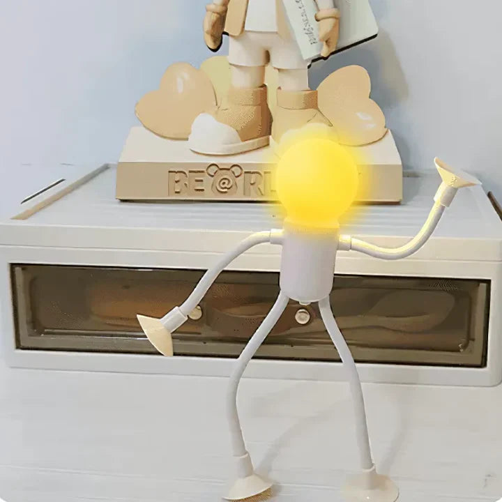 Elastīga figūriņas naktslampiņa